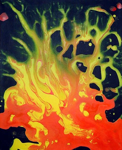 Fire Tree Painting by Jim DuBois - Fine Art America