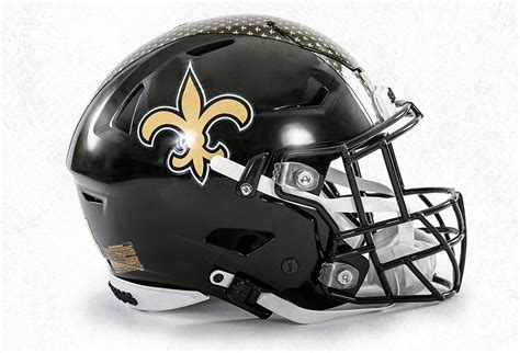 Saints unveil black helmets as alternate for use in upcoming season ...