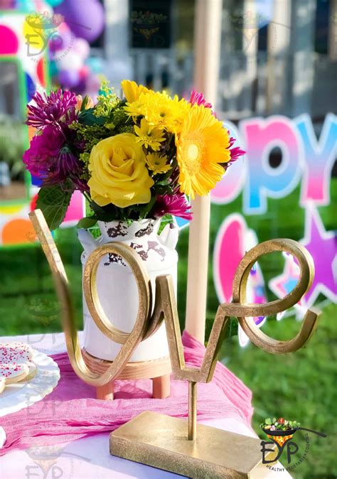 Outdoor Birthday Party - Decoration Ideas - Enhance Your Palate