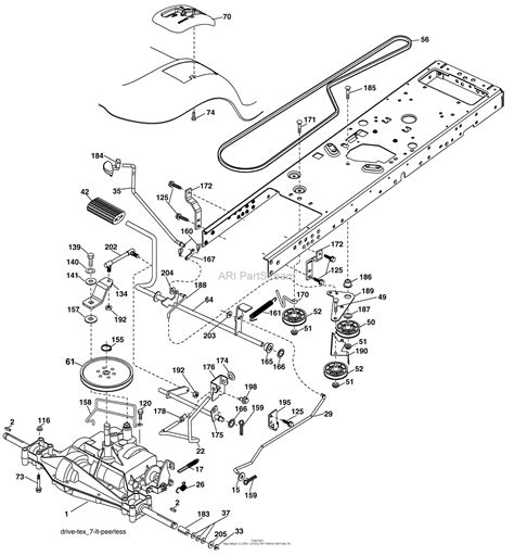 Husqvarna 48 Mower Drive Belt Diagram