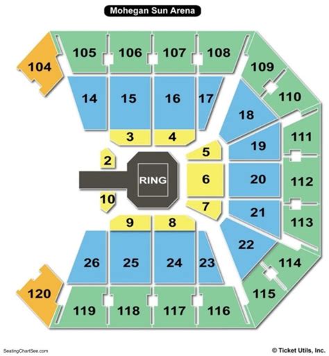 Mohegan Sun Arena Seating Chart Wwe | Awesome Home