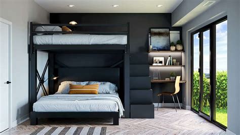 Bunk Beds For Rooms With Low Ceilings | Shelly Lighting