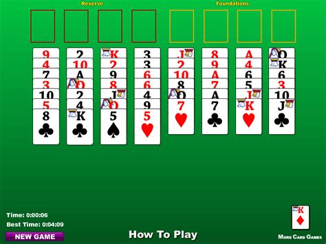 How To Play Freecell Solitaire