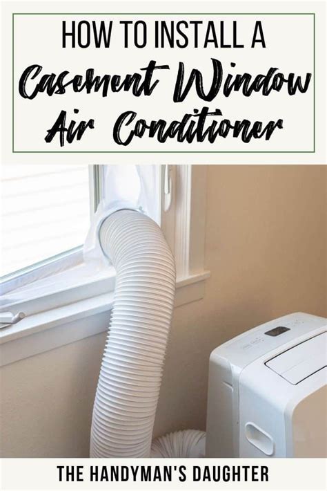 How to Install a Portable Air Conditioner in a Casement Window