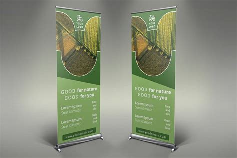 Agriculture Roll Up Banner