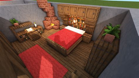 Minecraft Bedroom Design In Game Minecraft Bedroom Ideas - The Art of ...