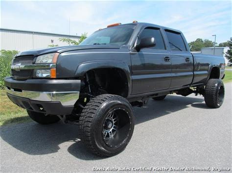 2004 Chevrolet Silverado 2500 HD Duramax Lifted Diesel LS 4X4 Crew Cab ...