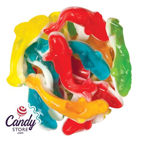 Gummy Sharks Assorted Colors - 6.6lb Bulk | CandyStore.com