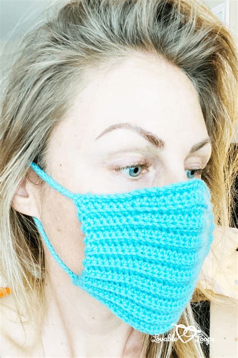 Crochet Face Mask Pattern (Free & Easy)