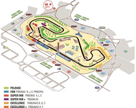 Circuit de Barcelona Catalunya Track Map, Spanish Grand Prix 2022 ...