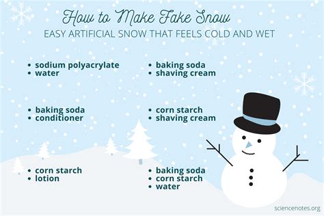 How to Make Fake Snow - Non-Toxic Artificial Snow Recipes