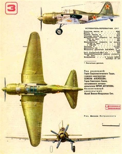 Sukhoi SU-7, Soviet experimental fighter aircraft , 1942 | Fighter ...