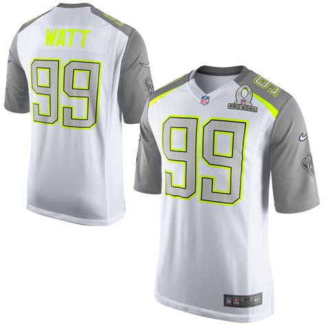 Mens Team Carter J.J. Watt Nike White 2015 Pro Bowl Game Jersey