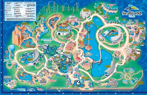 Disney's Animal Kingdom Map Theme Park Map - Disney World Florida Theme ...