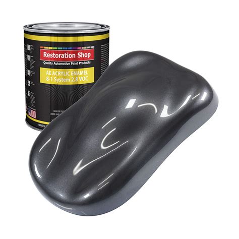 Gunmetal Grey Metallic Basecoat Car Paint And Kit Options , 51% OFF