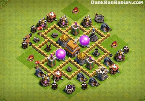 Coc Town Hall 5 Best Defense Base