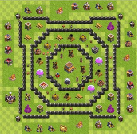 Xaon Solo Technologies: Clash Of Clan Town Hall 8 War , Farming ...