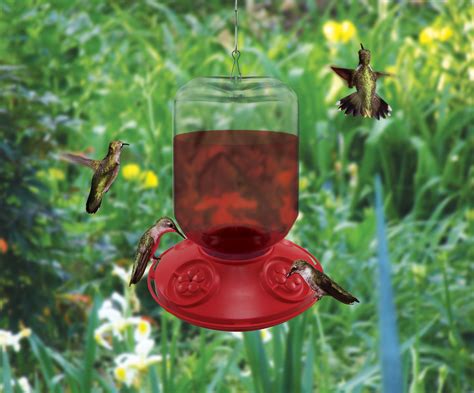 Dr JBs 48oz Red Hummingbird Feeder. Now available in multiple sizes.