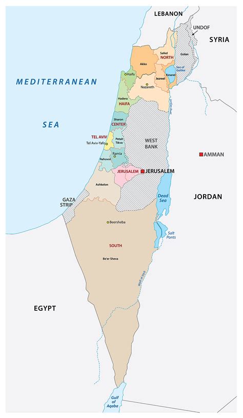 Mapas de Israel - Atlas del Mundo