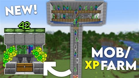 Minecraft EASIEST MOB XP FARM Tutorial! 1.19 (Improved Version) - YouTube