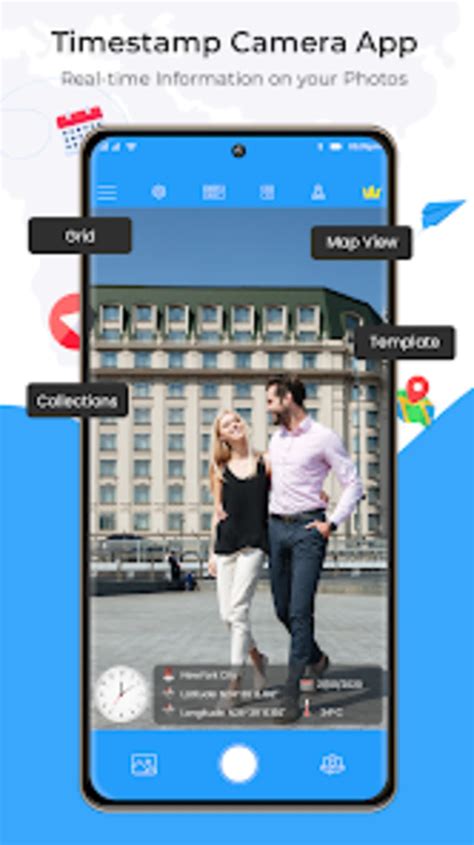Timestamp: GPS Maps Camera app for Android - Download