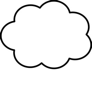 Cloud Clip Art Black And White | Clipart Panda - Free Clipart Images ...