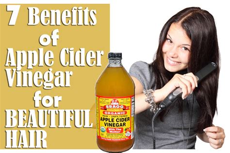 7 Benefits of Apple Cider Vinegar For Beautiful Hair - Healthy Mixer