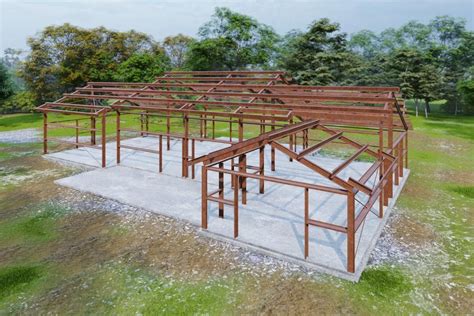 Bolt-Up Steel Frame Farmhouse Plan 16922WB | MetalBuildingHomes.org