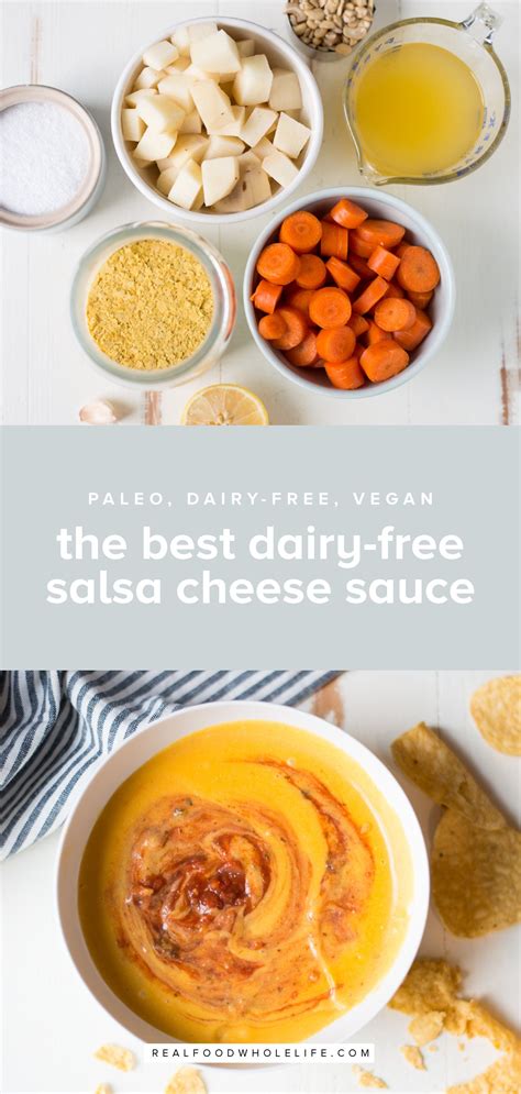 The Best Dairy-Free Salsa Cheese Sauce | Recipe | Real food recipes ...