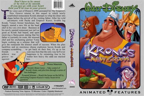 Kronk's New Groove - Movie DVD Custom Covers - 475Kronk s New Groove ...