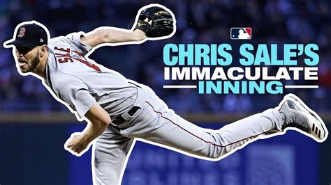 Chris Sale throws immaculate inning - YouTube