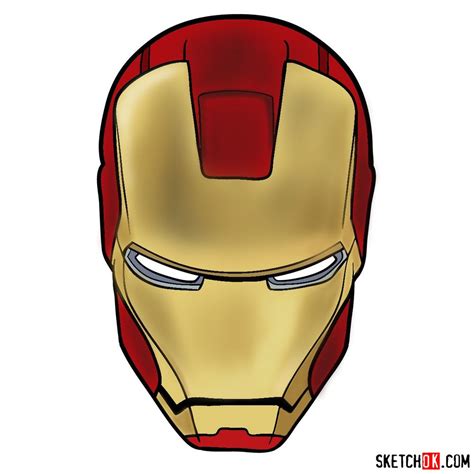 Iron Man Cartoon Drawing Easy