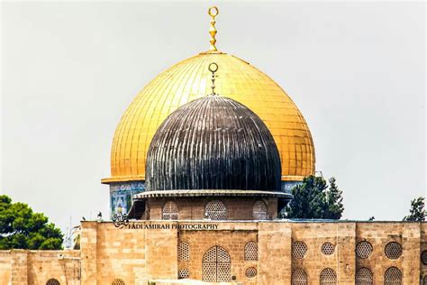 Al Aqsa Mosquethe Dome Of The Rock Jerusalem Palestine Palestine ...