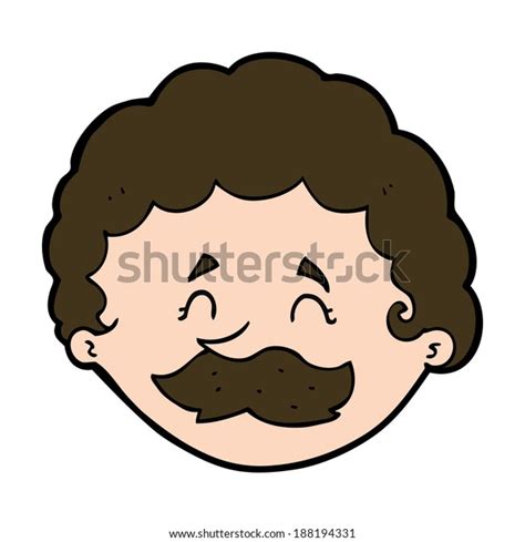 Cartoon Man Mustache Stock Illustration 188194331 | Shutterstock