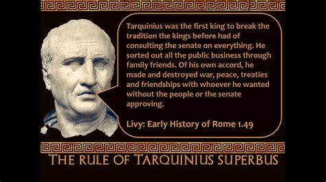 Stupid Ancient History GCSE: 18 rule of Tarquinius Superbus - YouTube