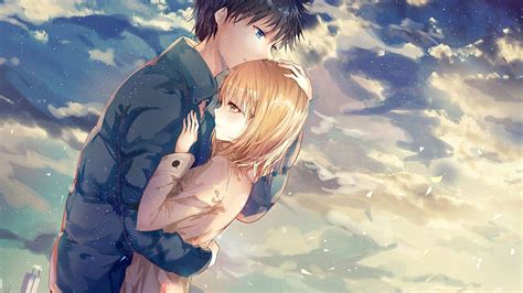 Romantic Anime Couple Wallpapers - Wallpaper Cave