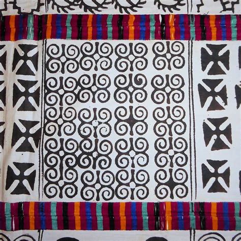 ADK081 – Superb white background adinkra women’s cloth from the Asante ...