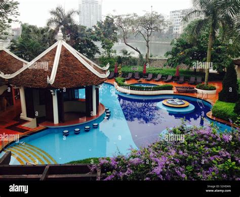 Sheraton Hanoi Pool Stock Photo - Alamy