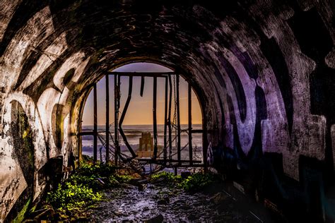 "Ghost Pier" [6000 x 4000] - Abandoned pier and mining tunnel ...