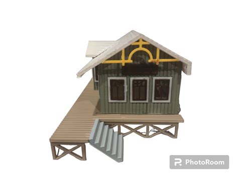 O Scale Train Station 1 — Print Station 3d