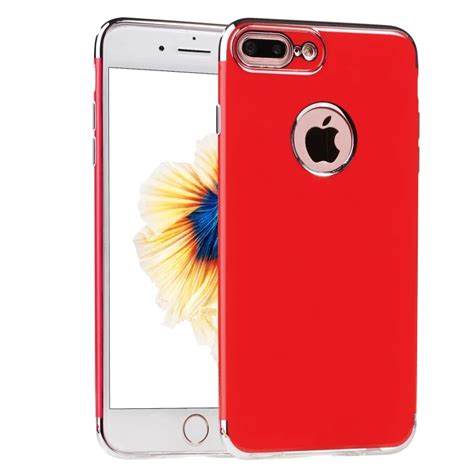 SULADA Luxury Red Plating Case for iPhone 8 Case iPhone 7 Plus Soft TPU ...