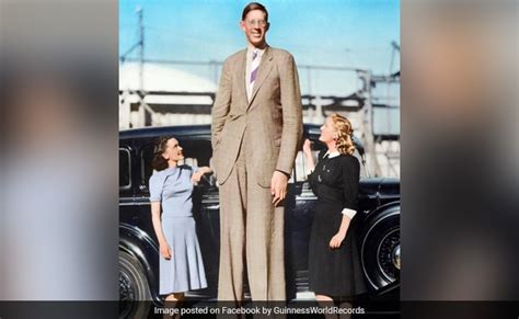 Guinness World Records Shares Photo Of "Tallest Man Who Ever Lived ...