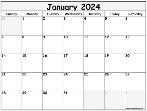 Jan 2024 Calendar Printable Cool The Best List of - January 2024 ...