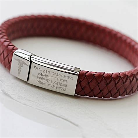 Are you interested in our Medic Alert Bracelet for men women? With our ...