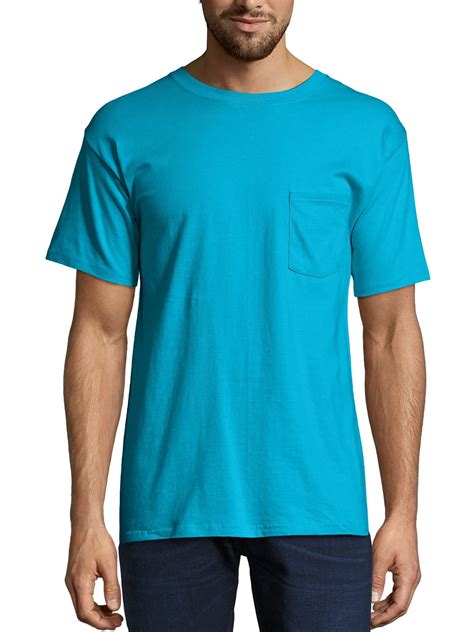 Hanes - Hanes Men's Premium Beefy-T Short Sleeve T-Shirt With Pocket ...