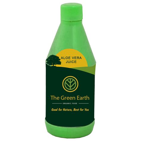 Aloe Vera Juice (500ml) - The Green Earth Organic