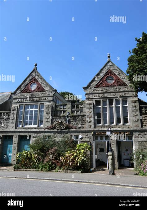 Penzance School of Art, Morrab Road, Penzance, Cornwall, England, UK ...