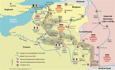 Structure British Army WW1 Timeline – Radcliffe on Trent WW1