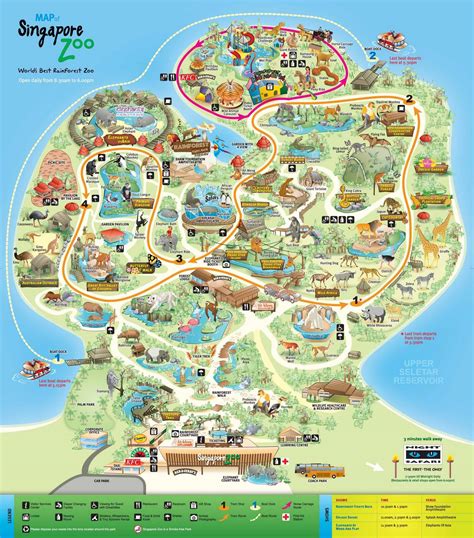 RGRVC_The_Zoo: The Singapore Zoo Map. :)