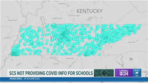 No individual SCS schools COVID numbers on Tennessee dashboard ...